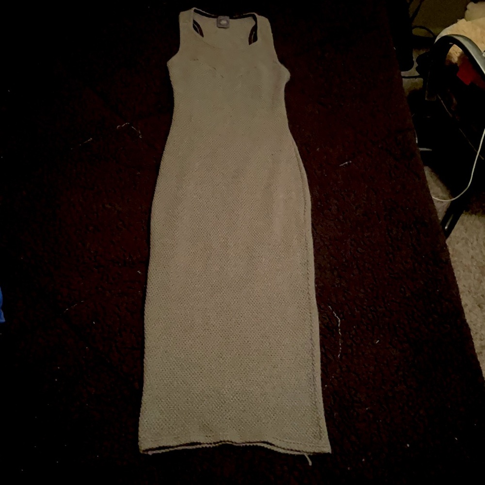 Long Olive green dress